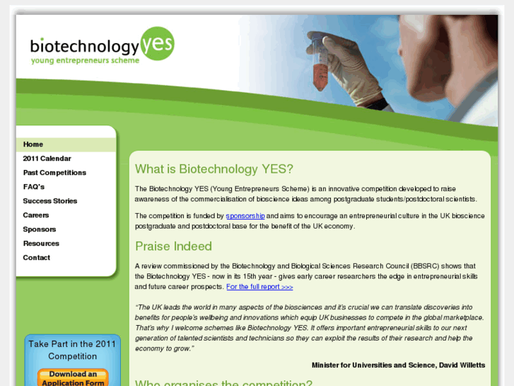 www.biotechnologyyes.co.uk