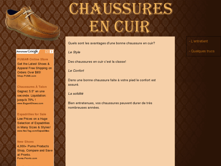 www.chaussures-cuir.com