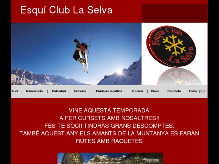 www.esquiclublaselva.com