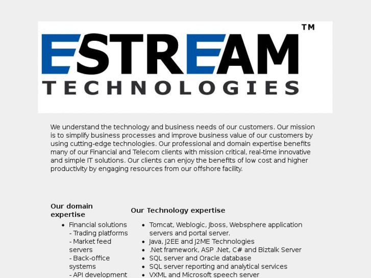 www.estreamtechnologies.com