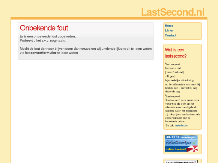 www.lastsecond.nl