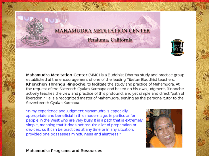 www.mahamudracenter.org