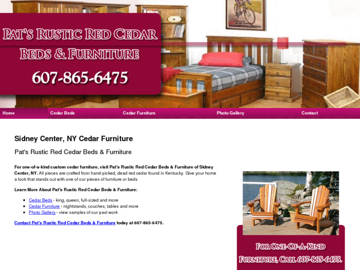 www.patsredcedarbedsandfurniture.com