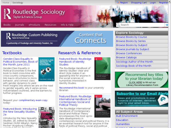 www.routledgesociology.com