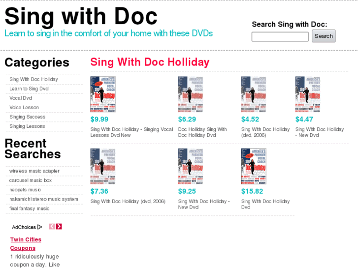 www.singwithdocholliday.com