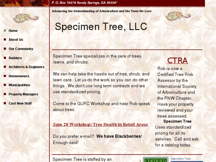www.specimentree.net