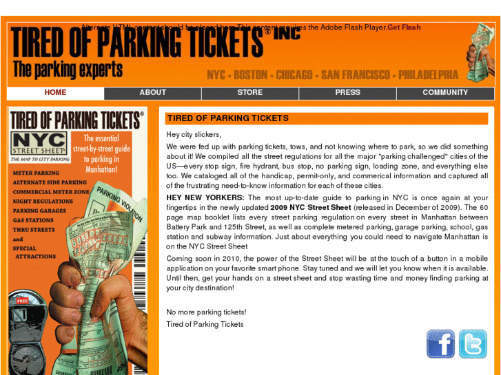 www.tiredofparkingtickets.com