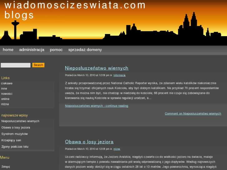 www.wiadomoscizeswiata.com