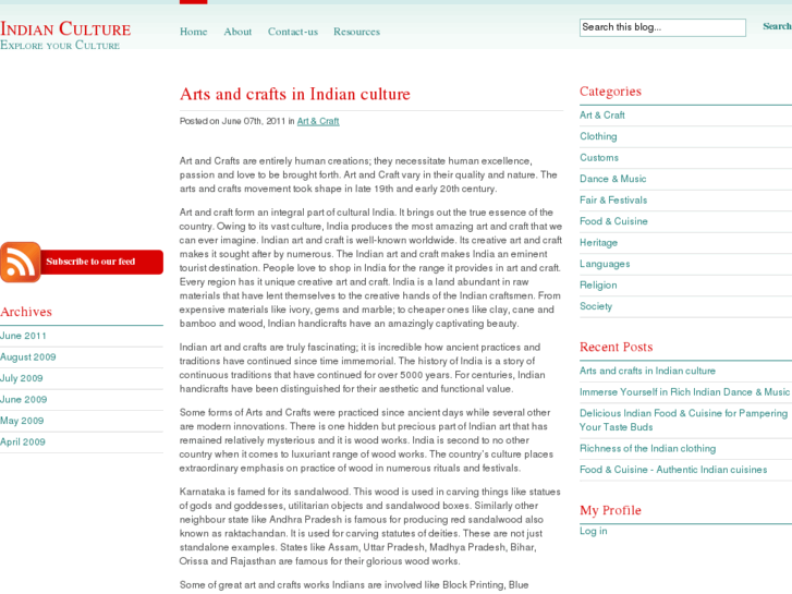 www.aboutindianculture.com