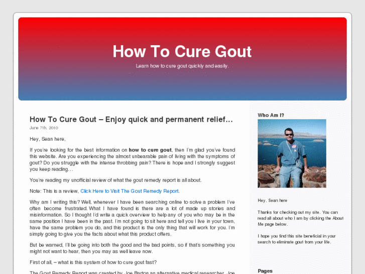 www.howtocuregout.net