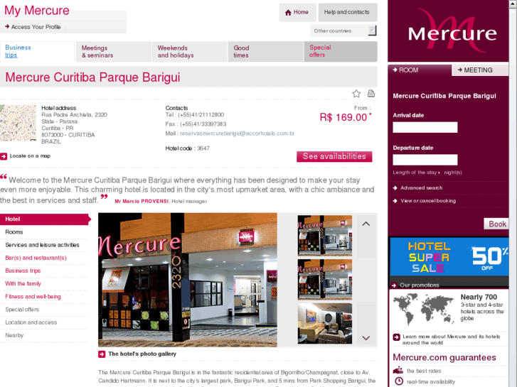 www.mercure-curitiba-parque-barigui.com