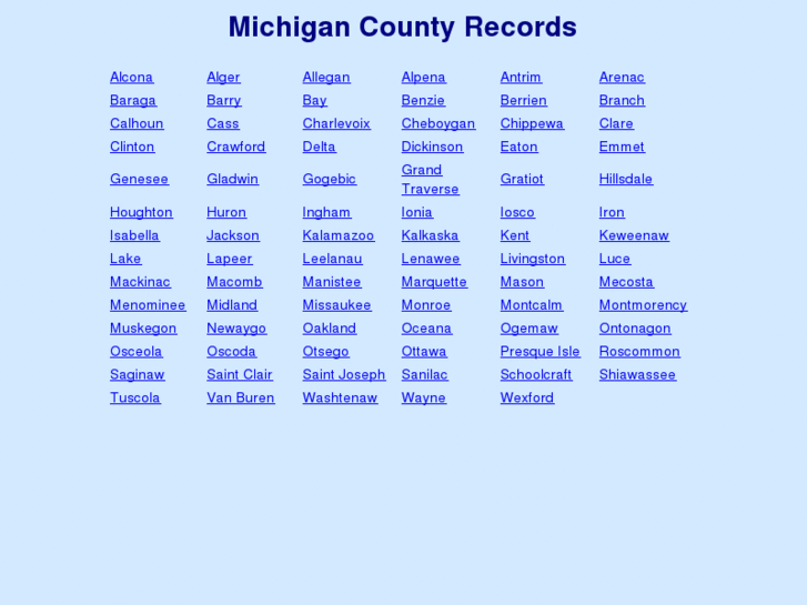 www.michigancountyrecords.com