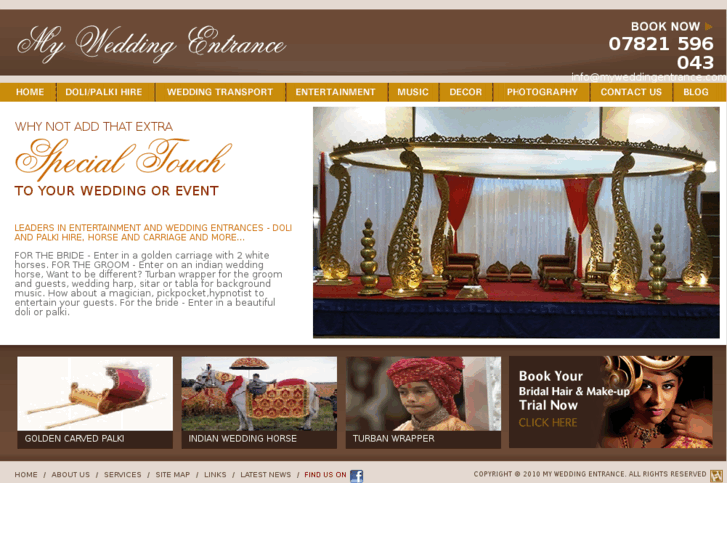 www.myweddingentrance.com