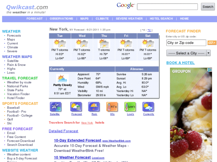 www.newyorkweatherforecast.com