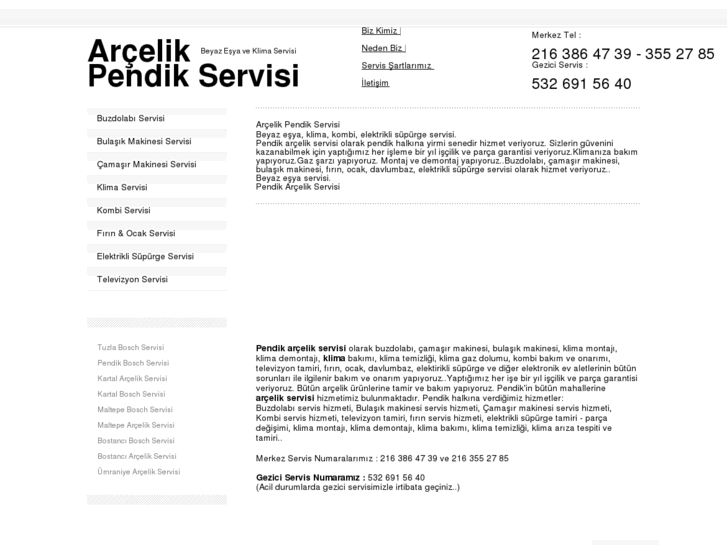 www.pendikarcelikservis.com