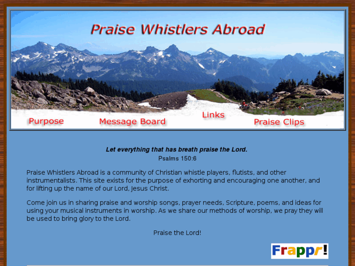 www.praisewhistlers.org