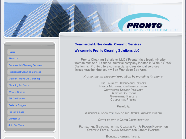 www.prontocleaningsolutions.com