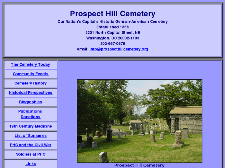 www.prospecthillcemetery.info