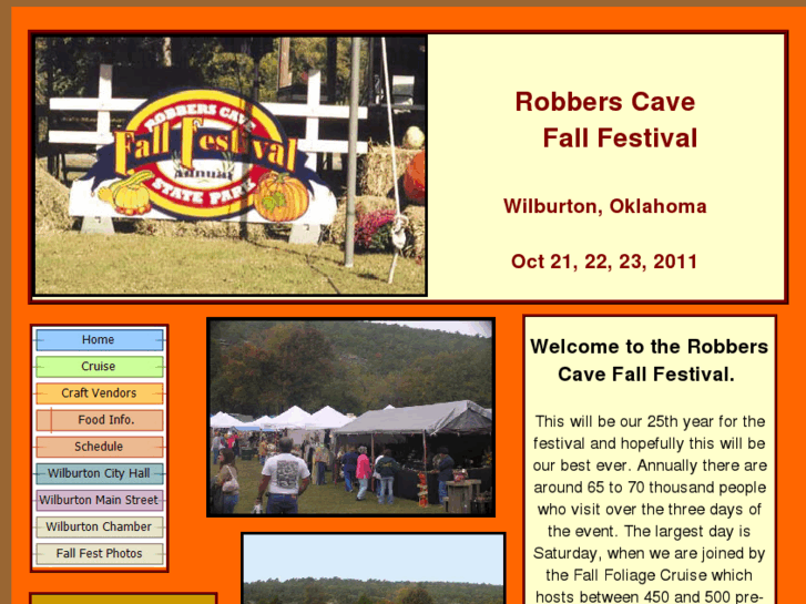 www.robberscavefallfestival.com