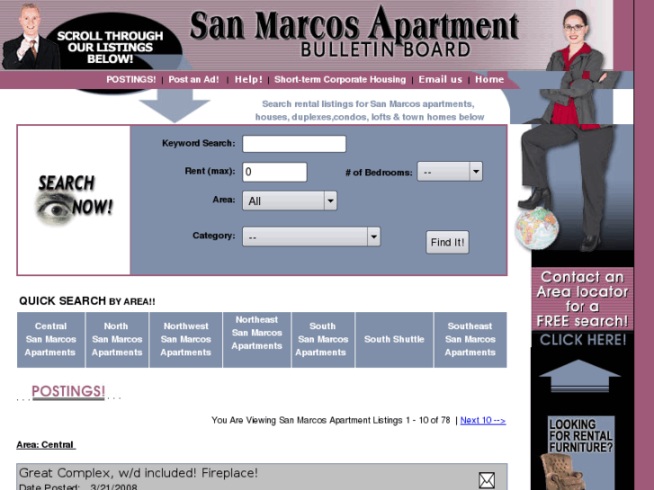 www.sanmarcosapartmentclassifieds.com