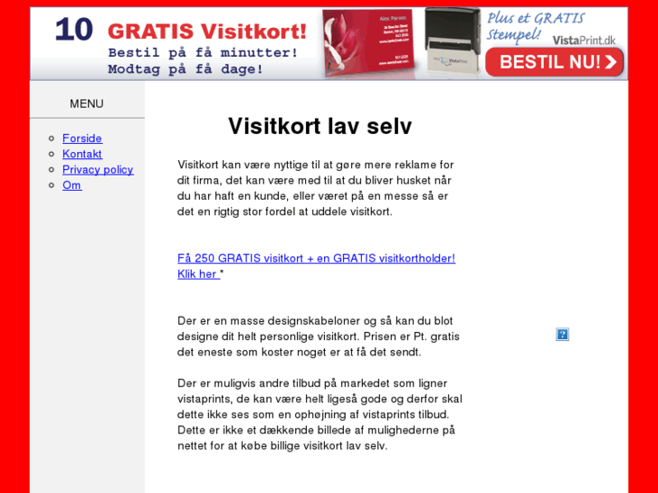 www.visitkortlavselv.dk
