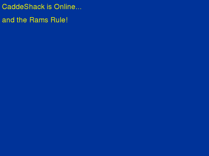 www.caddeshack.net