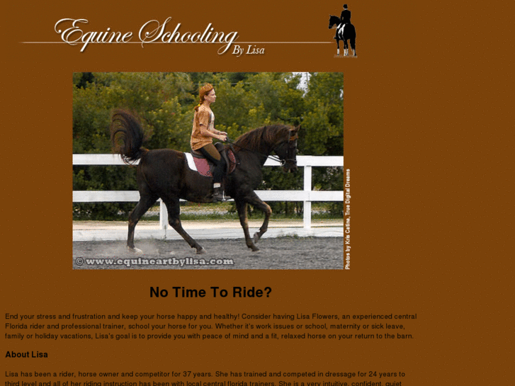 www.equineschoolingbylisa.com