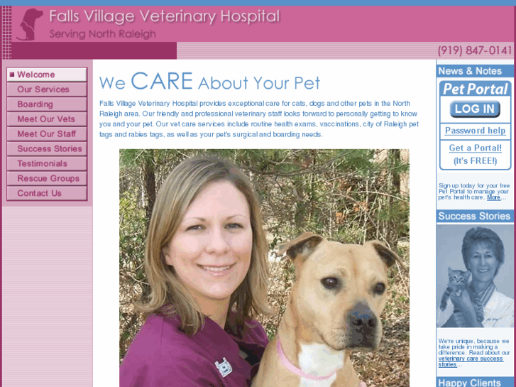 www.fallsvillagevet.com