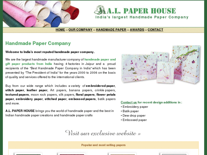 www.handmadepapercompany.com