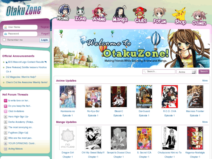 www.otakuzone.com