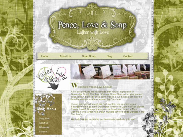 www.peaceloveandsoap.com