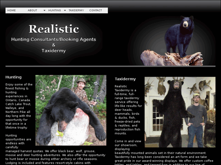 www.realistichuntingtaxidermy.com