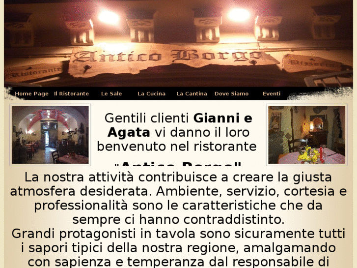 www.ristoranteanticoborgo.org