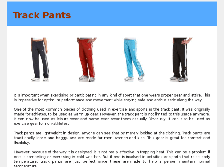 www.trackpant.com