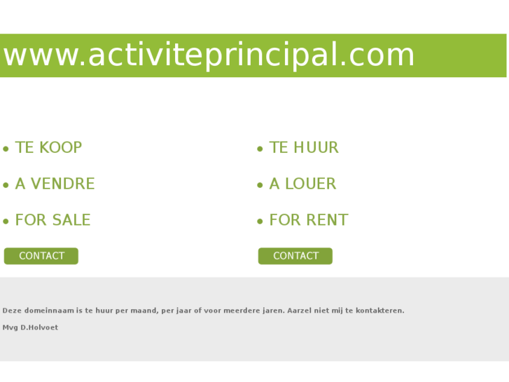 www.activiteprincipal.com