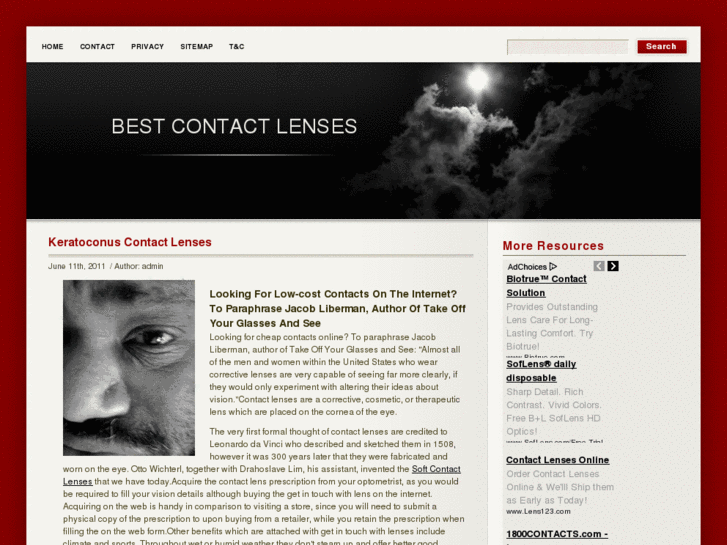 www.bestcontactlens.info