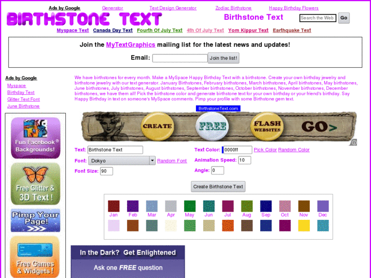 www.birthstonetext.com