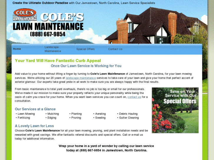 www.coleslawnmaintenance.net