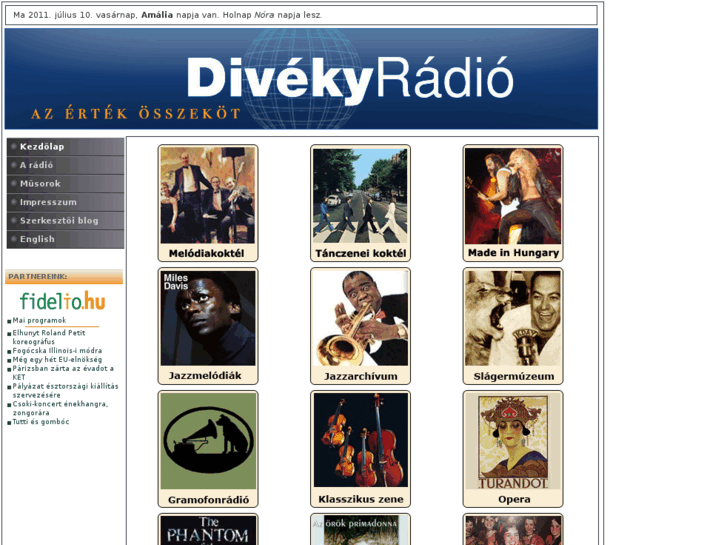 www.divekyradio.hu