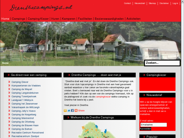 www.drenthecampings.nl