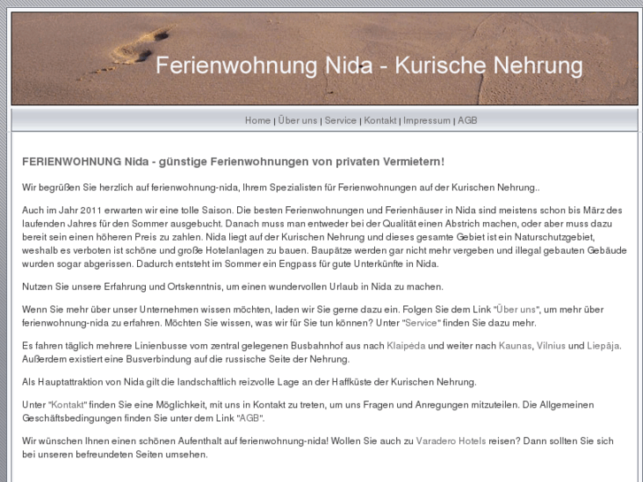 www.ferienwohnung-nida.de