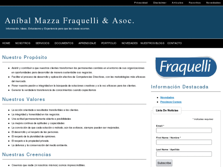 www.fraquelli.net