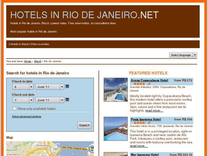 www.hotelsinriodejaneiro.net