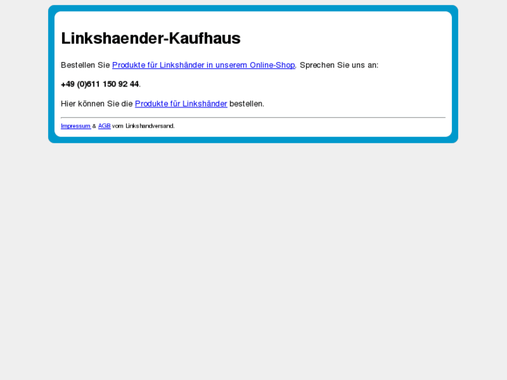 www.linkshaender-kaufhaus.de