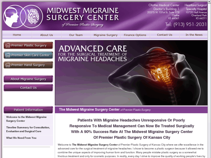 www.midwestmigrainesurgerycenter.com