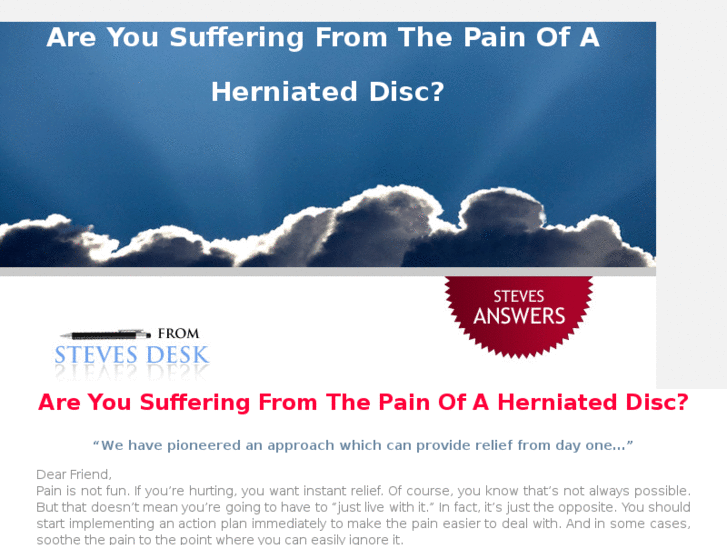 www.relief-from-a-herniated-disc.com