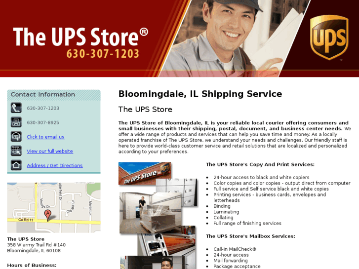 www.theupsstorebloomingdale.com