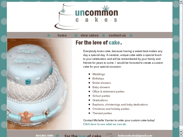 www.uncommoncakes.com