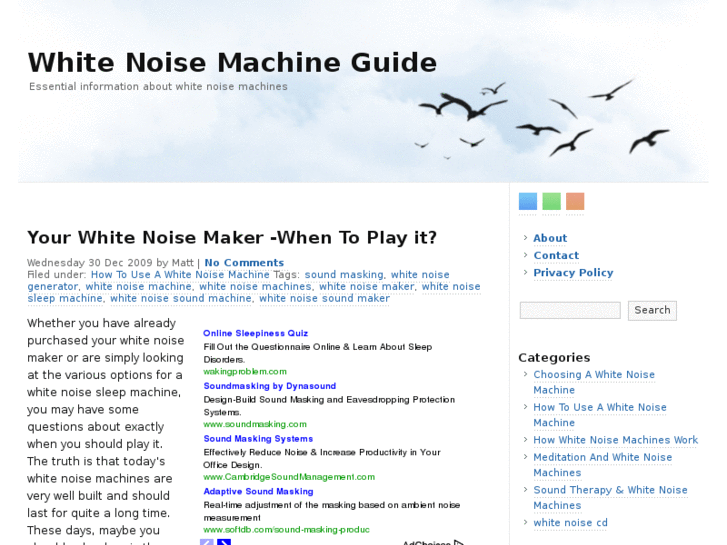 www.whitenoisemachineguide.com