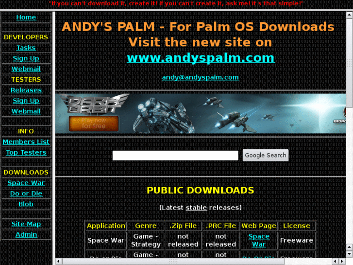 www.andyspalm.co.uk